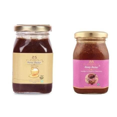 Small bee honey & Rose petals honey called Mother medicine - Honeybasket